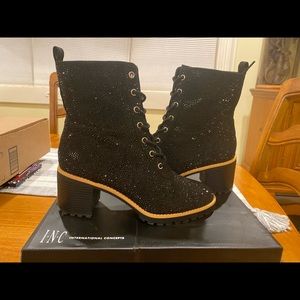 Brand new INC bling boots